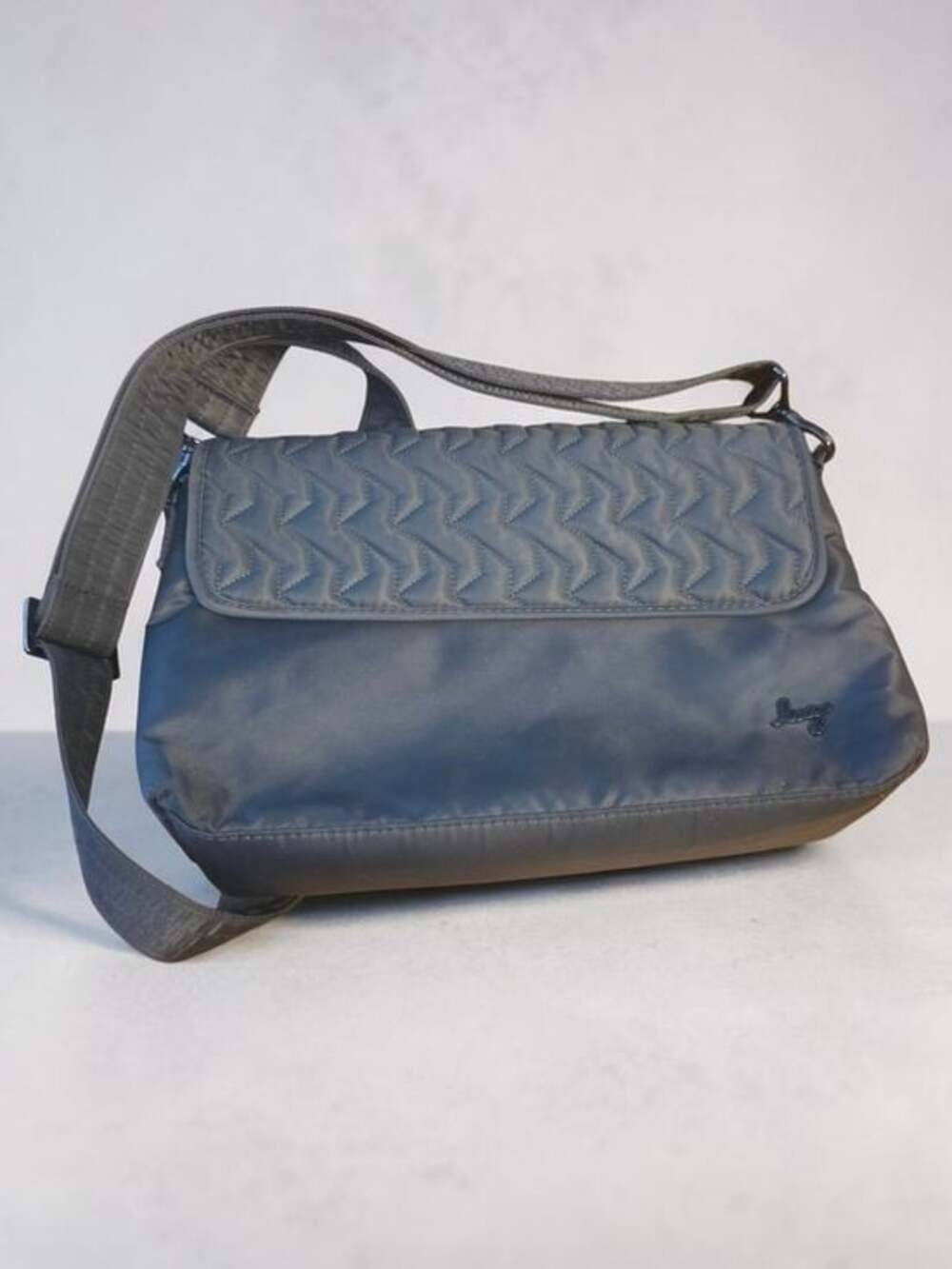 Lug Soar Convertible Shoulder Bag Crossbody Gray